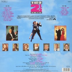 The Naked Gun 2 1/2: The Smell of Fear Soundtrack (Ira Newborn) - CD Back cover