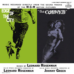 Edge of the City / The Cobweb Ścieżka dźwiękowa (Leonard Rosenman) - Okładka CD
