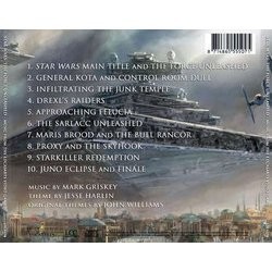 Star Wars: The Force Unleashed Soundtrack (Mark Griskey) - CD Back cover