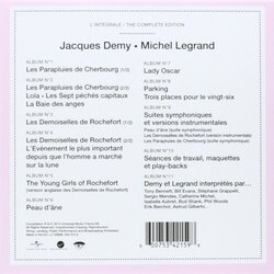 L'Intgrale - Jacques Demy - Michel Legrand Colonna sonora (Michel Legrand) - Copertina posteriore CD