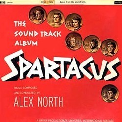 Spartacus サウンドトラック (Alex North) - CDカバー