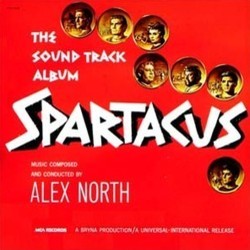 Spartacus Trilha sonora (Alex North) - capa de CD