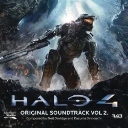 Halo 4: Volume 2 声带 (Neil Davidge, Kazuma Jinnouchi) - CD封面