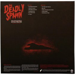 The Deadly Spawn サウンドトラック (Paul Cornell, Michael Perilstein, Kenneth Walker) - CD裏表紙