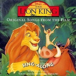 The Lion King: Sing-Along Soundtrack (Various Artists) - Carátula