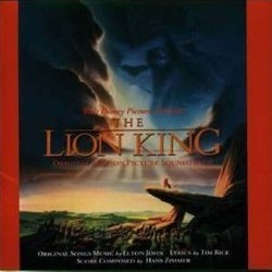 The Lion King Soundtrack (Various Artists, Hans Zimmer) - CD cover