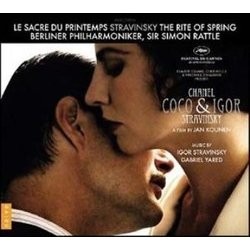 Coco Chanel & Igor Stravinsky サウンドトラック (Gabriel Yared) - CDカバー