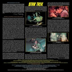 Star Trek: Volume Two サウンドトラック (Alexander Courage, George Duning, Jerry Fielding, Fred Steiner) - CD裏表紙
