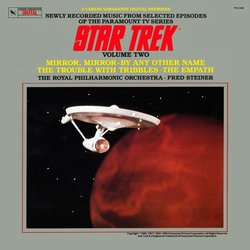 Star Trek: Volume Two サウンドトラック (Alexander Courage, George Duning, Jerry Fielding, Fred Steiner) - CDカバー