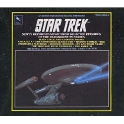 Star Trek Soundtrack (Alexander Courage, George Duning, Jerry Fielding, Sol Kaplan, Fred Steiner) - CD cover