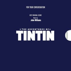 The Adventures of Tintin: The Secret of the Unicorn Soundtrack (John Williams) - CD cover