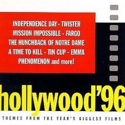 Hollywood '96 Trilha sonora (Various Artists) - capa de CD