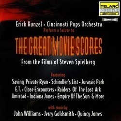 The Great Movie Scores from the Films of Steven Spielberg Soundtrack (Jerry Goldsmith, Quincy Jones, John Williams) - Cartula