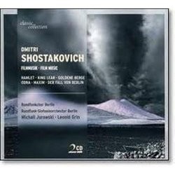Dmitri Shostakovich: Film Music Soundtrack (Dmitri Shostakovich) - CD cover