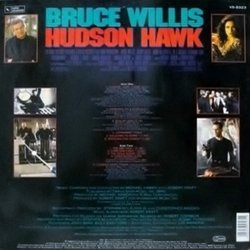 Hudson Hawk Colonna sonora (Michael Kamen, Robert Kraft) - Copertina posteriore CD