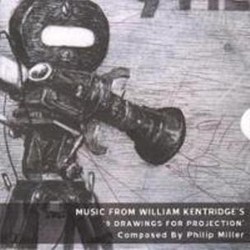 9 Drawings for Projection : Music from the Films of William Kentridge Soundtrack (Philip Miller) - CD cover