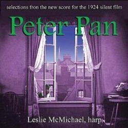 Selections from the 1924 Silent Film Peter Pan Soundtrack (Leslie McMichael) - CD cover