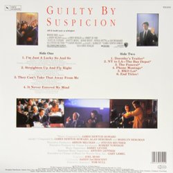 Guilty by Suspicion サウンドトラック (James Newton Howard) - CD裏表紙