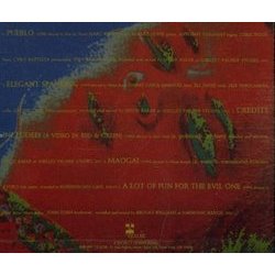 Filmworks IV: S/M More Ścieżka dźwiękowa (John Zorn) - Tylna strona okladki plyty CD
