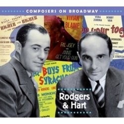 Composers On Broadway : Rodgers and Hart Ścieżka dźwiękowa (Lorenz Hart, Richard Rodgers) - Okładka CD