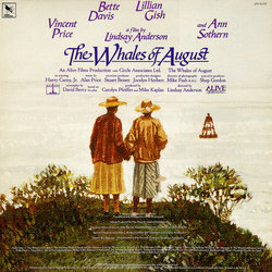 The Whales of August Ścieżka dźwiękowa (Alan Price) - Tylna strona okladki plyty CD