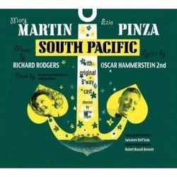 South Pacific - Original Broadway Cast Recording Soundtrack (Oscar Hammerstein II, Richard Rodgers) - CD cover