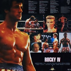 Rocky IV Trilha sonora (Various Artists, Vince DiCola) - CD capa traseira