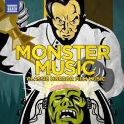 Monster Music : Classic Horror Film Music サウンドトラック (Benjamin Frankel, Akira Ifukube, Wojciech Kilar, Hans J. Salter, Frank Skinner, Max Steiner) - CDカバー