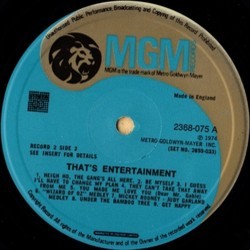 That's Entertainment! Soundtrack (Various Artists, Original Cast, Henry Mancini) - cd-inlay