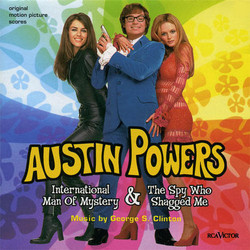 Austin Powers Ścieżka dźwiękowa (George S. Clinton) - Okładka CD