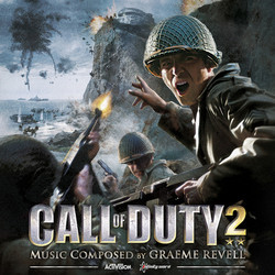 Call of Duty 2 Colonna sonora (Graeme Revell) - Copertina del CD