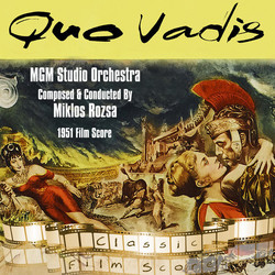 Quo Vadis Ścieżka dźwiękowa (Mikls Rzsa) - Okładka CD
