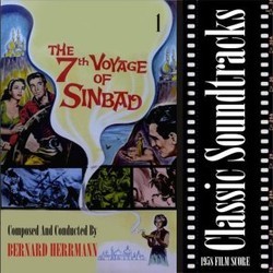 The 7th Voyage of Sinbad, Vol.2 サウンドトラック (Bernard Herrmann) - CDカバー