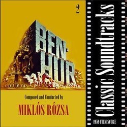Ben-Hur Vol.2 サウンドトラック (Mikls Rzsa) - CDカバー