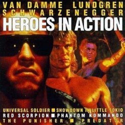 Heroes in Action Trilha sonora (Various Artists) - capa de CD