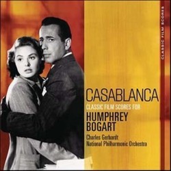 Casablanca: Classic Film Scores for Humphrey Bogart サウンドトラック (Frederick Hollander, Mikls Rzsa, Max Steiner, Franz Waxman, Victor Young) - CDカバー