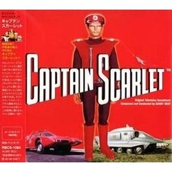 Captain Scarlet Ścieżka dźwiękowa (Barry Gray) - Okładka CD
