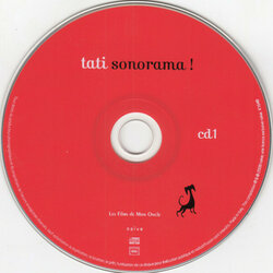 Tati Sonorama! サウンドトラック (Various Artists) - CDインレイ