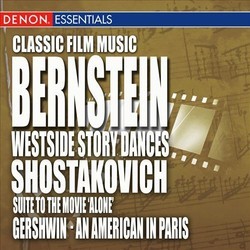 Classic Film Music Soundtrack (Leonard Bernstein, George Gershwin, Dmitri Shostakovich) - CD cover