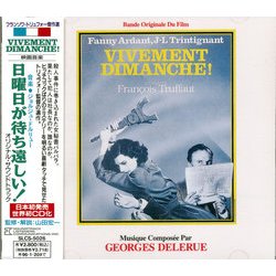 Vivement Dimanche! Trilha sonora (Georges Delerue) - capa de CD