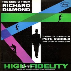 The Music from Richard Diamond Soundtrack (Pete Rugolo) - CD cover