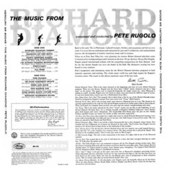 The Music from Richard Diamond Ścieżka dźwiękowa (Pete Rugolo) - Tylna strona okladki plyty CD