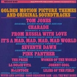 Golden Motion Picture Themes and Original Soundtracks Soundtrack (Various Artists) - CD cover