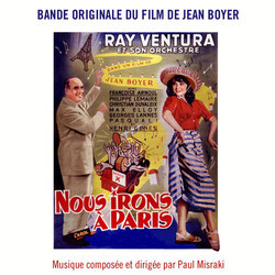 Nous Irons  Paris Colonna sonora (Paul Misraki) - Copertina del CD