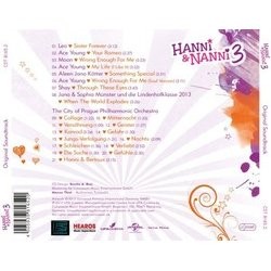 Hanni & Nanni 3 Ścieżka dźwiękowa (Alexander Geringas, Joachim Schlter) - Tylna strona okladki plyty CD