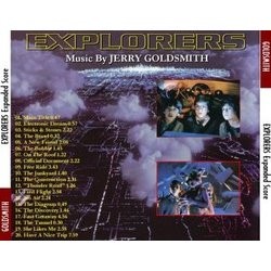 Explorers Bande Originale (Jerry Goldsmith) - CD Arrière
