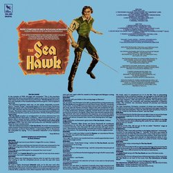 The Sea Hawk Soundtrack (Erich Wolfgang Korngold) - CD Back cover