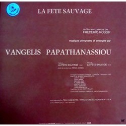 La Fte Sauvage Ścieżka dźwiękowa ( Vangelis) - Tylna strona okladki plyty CD