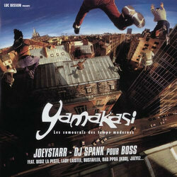 Yamakasi - Les Samouras des Temps Modernes Soundtrack (DJ Spank, Joey Starr) - CD cover
