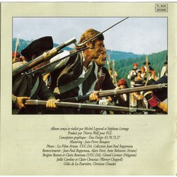 Jean-Paul Rappeneau Soundtrack (Michel Legrand) - cd-inlay